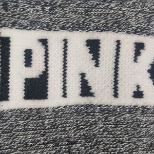 PINK socks 2 pairs New!